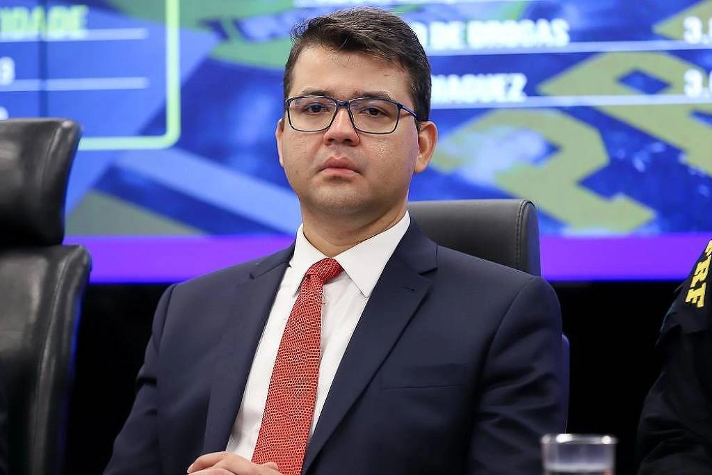 O secretário nacional de Segurança Pública, Chico Lucas; ele diz que o governo quer aumentar punições contra malfeitos das polícias estaduais