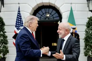 Os presidentes dos Estados Unidos, Donald Trump, e do Brasil, Lula (Foto: Ricardo Stuckert)