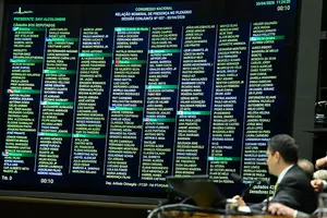 Painel do Senado (Foto: Senado)