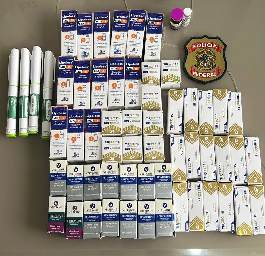 PF combate venda ilegal de medicamentos para emagrecimento em Teresina