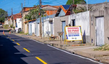 Mais Asfalto avança em Teresina e beneficia 54 bairros com novas vias