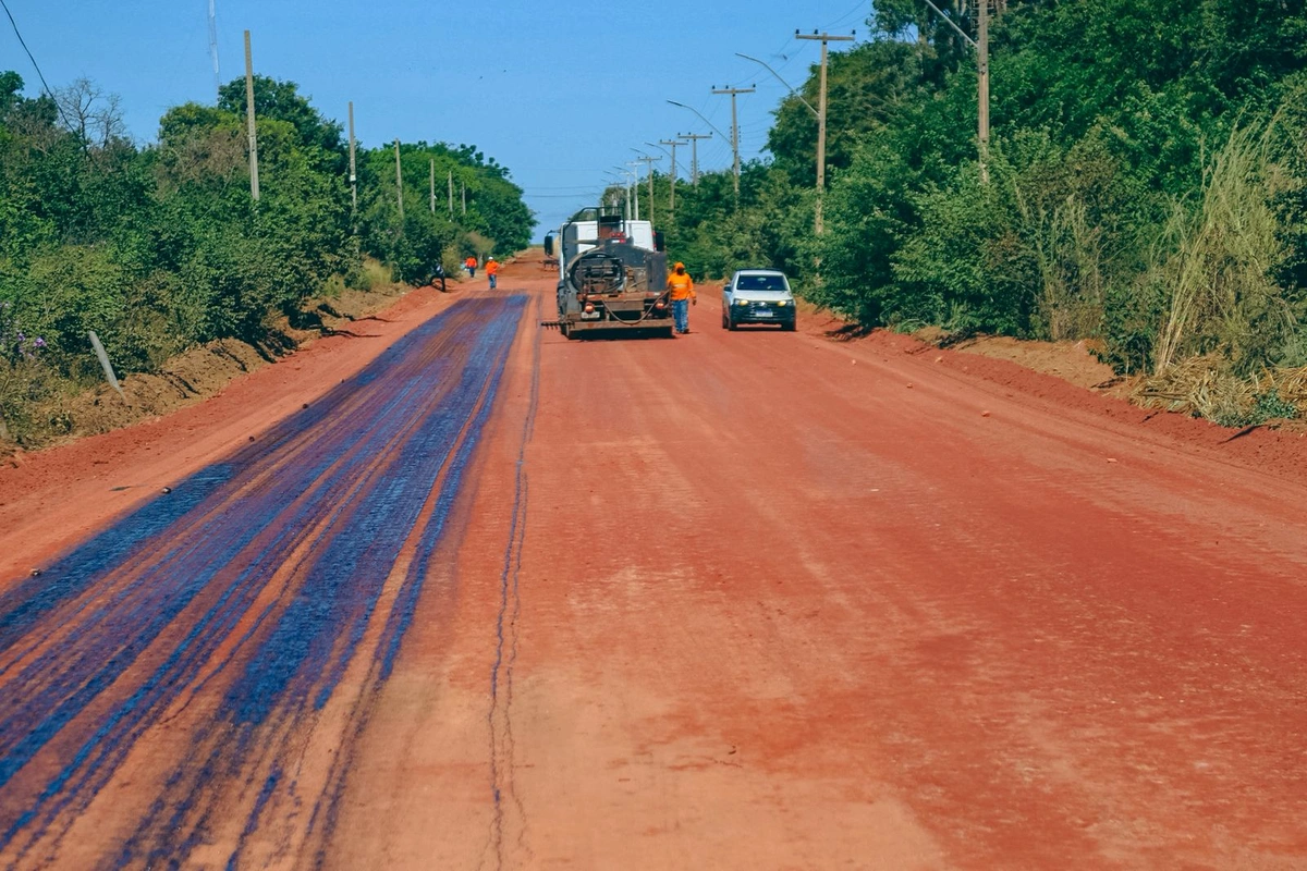 Rafael Fonteles monitora obras de pavimentação em Uruçuí e reforça investimentos em infraestrutura e qualificação
