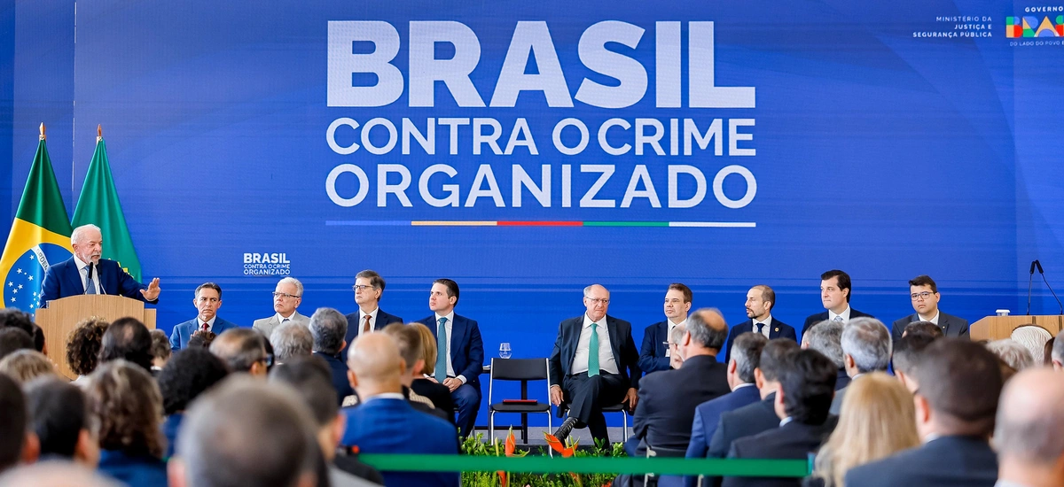 Solenidade Brasil contra o Crime Organizado ( Lula e convidados )