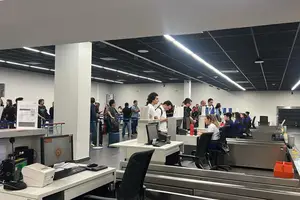 Check-In aeroporto de Teresina (Foto: Reprodução)