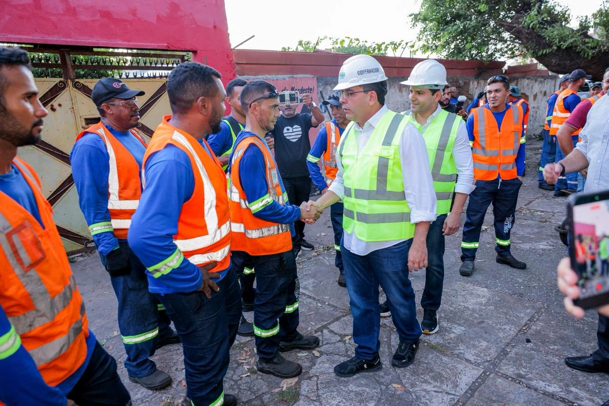 Governador Rafael Fonteles vistoria asfaltamento na zona norte de Teresina