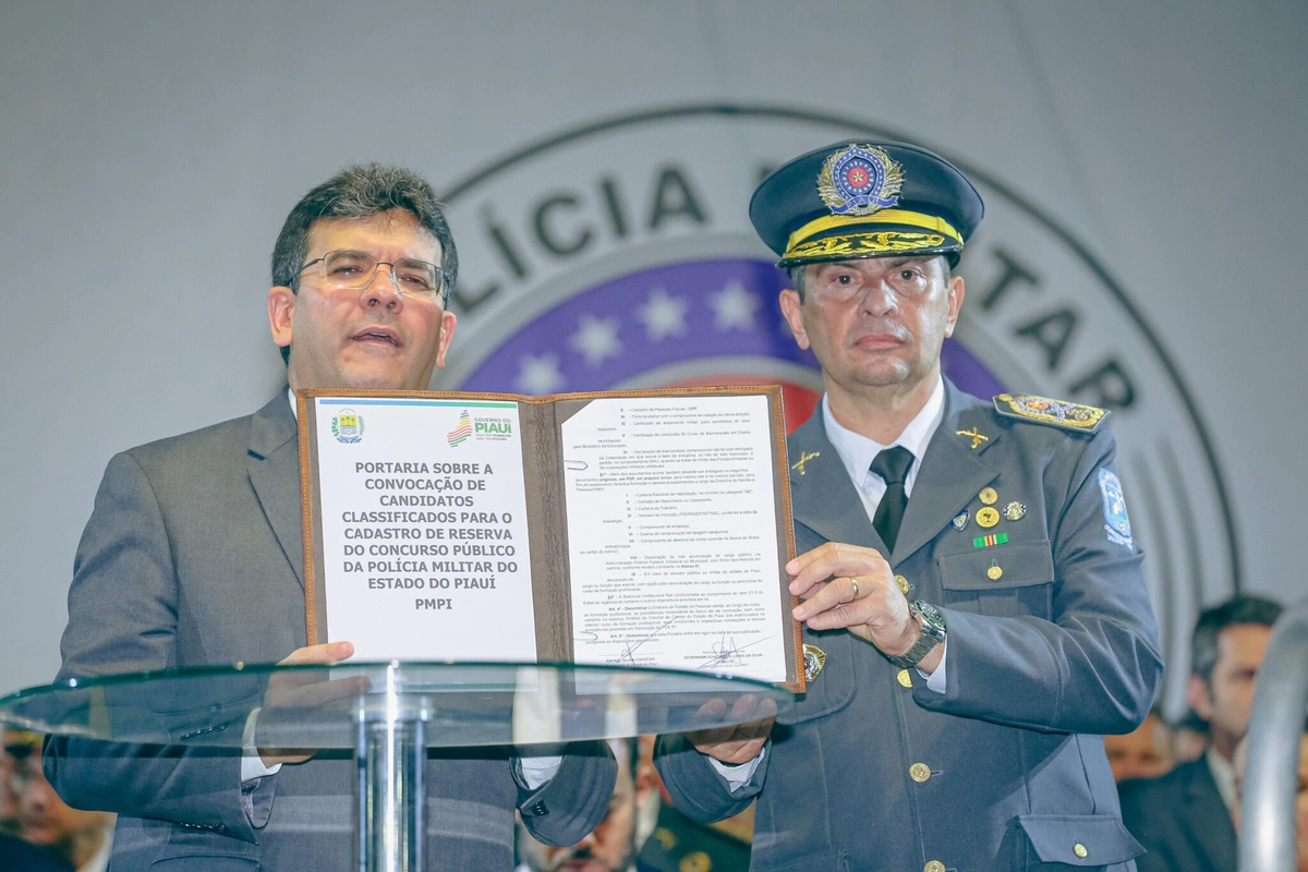 Governo do Estado do Piauí realiza promoção histórica de 1.700 PMs e convoca mais 120 policiais