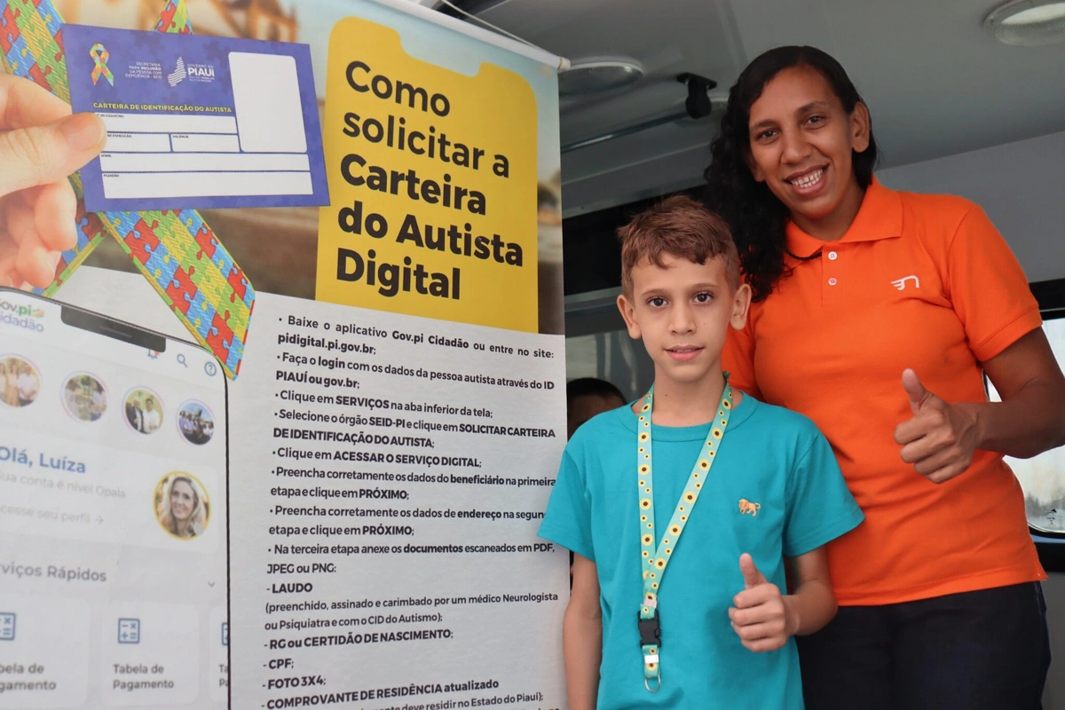 Piauí ultrapassa marca de 20 mil emissões da Carteira de Identificação do Autista