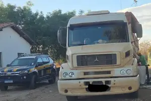 Polícia Rodoviária Federal (PRF) apreendeu 450 quilos de entorpecentes escondidos em um caminhão durante uma fiscalização realizada na tarde desta terça-feira (23), no município de Oeiras, no Sul do Piauí (Foto: PRF)
