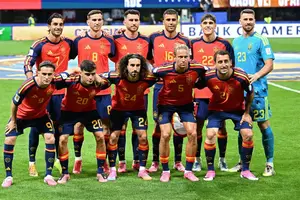 Seleção da Espanha contra Cabo Verde, na Copa do Mundo (Foto: imagem de reprodução)