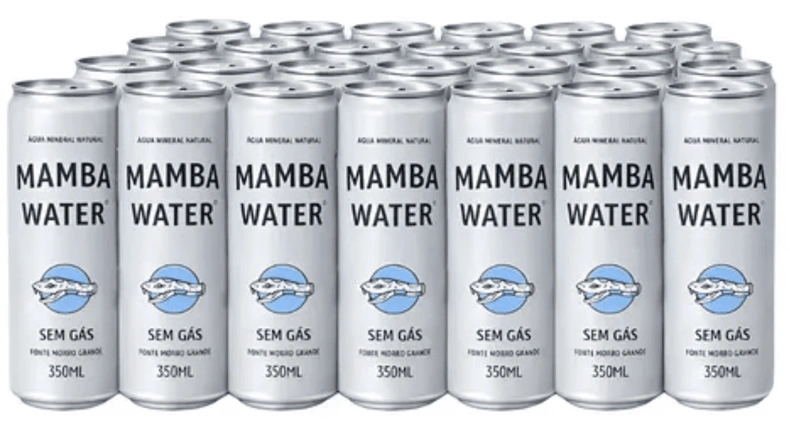 Água mineral sem gás Mamba Water