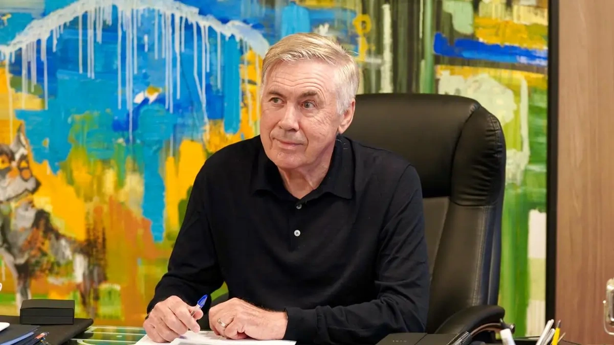 Ancelotti se reunião com a comissão técnica da Seleção Brasileira nesta terça (28)