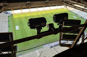 Câmeras foram instaladas na Neo Química Arena para a implementação do impedimento semiautomático (Foto: Divulgação/Corinthians)