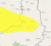Inmet emite alerta de perigo potencial para chuvas intensas para 78 cidades do Piauí