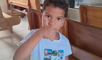 Menino de 6 anos morre após ferimento durante castigo; pai é preso no Amazonas