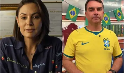 Flávio Bolsonaro afirma que não mantém mais relação com Michelle Bolsonaro