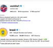 Vozinha conquista milhões de fãs na Copa e se aproxima da CBF no Instagram