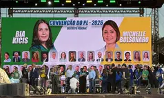 Michelle Bolsonaro é oficializada pré-candidata ao Senado, mas ausência marca convenção do PL