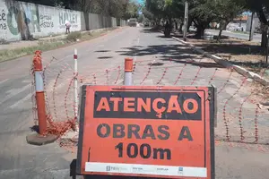 Interdição na Avenida Gil Martins para acelerar obras (Foto: Reprodução | Ascom SDU Sul)