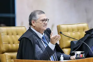 Ministro Flávio Dino em plenário (Foto: STF)
