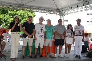 Organizadores do THE CARNAVAL (Foto: Reprodução | Viviane Gomes/@vivianegomescarvalho)