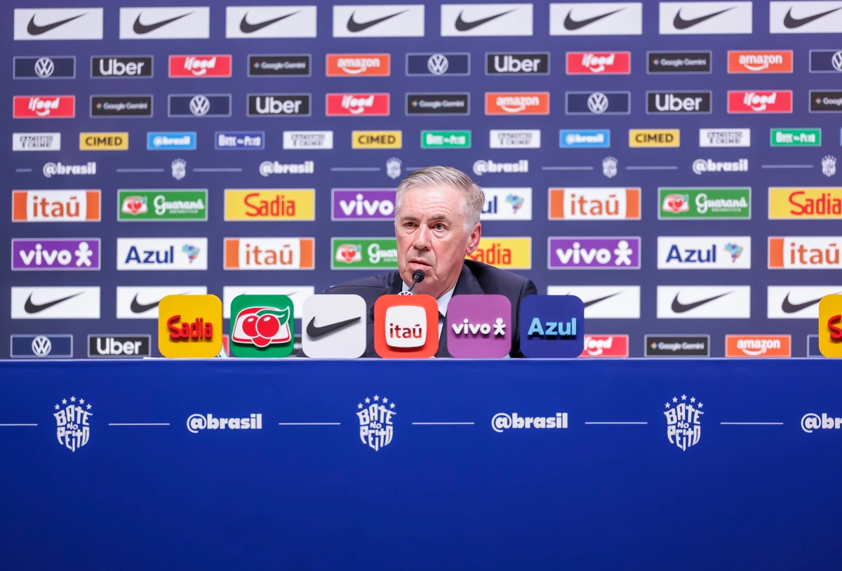 Carlo Ancelotti convoca a Seleção Brasileira para amistosos contra Austrália e Índia