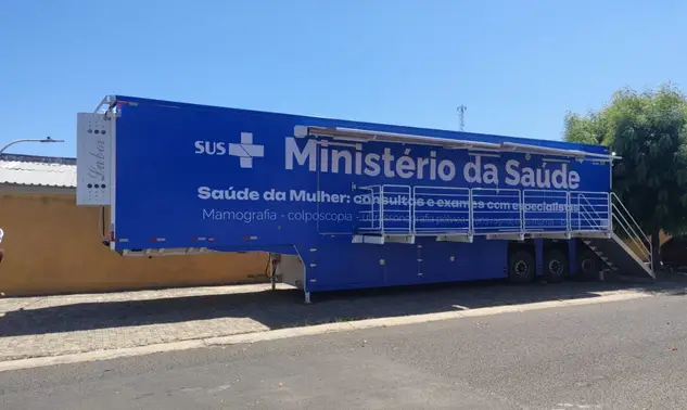 Carreta da Mulher realiza 1.066 procedimentos e atende 491 mulheres na UBS São Pedro
