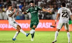 Palmeiras segura empate com o Santos e está na semifinal da Copa do Brasil