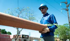 Águas de Teresina realiza obras de expansão da rede de esgosto em bairros das zonas Sul e Norte da capital