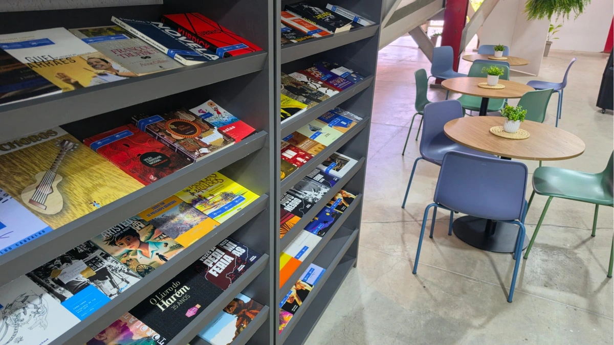 Novo espaço de leitura no MI