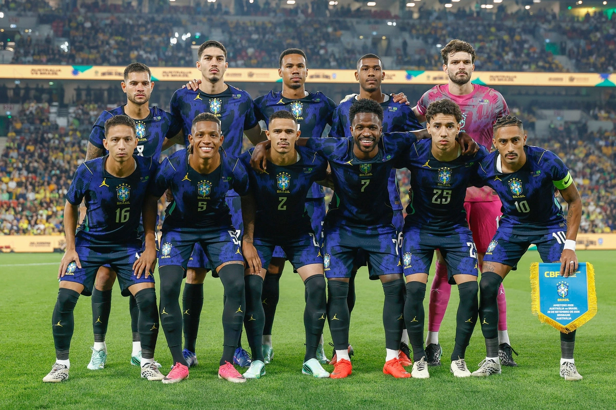 Os onze escolhidos por Carlo Ancelotti para o segundo amistoso contra a Austrália